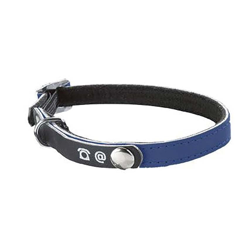 Address holder reflective cat collar - Bobby