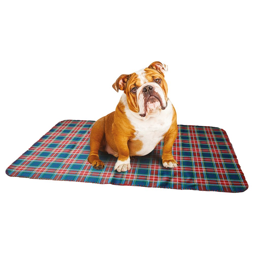 Coperta per cani in pile Tartan