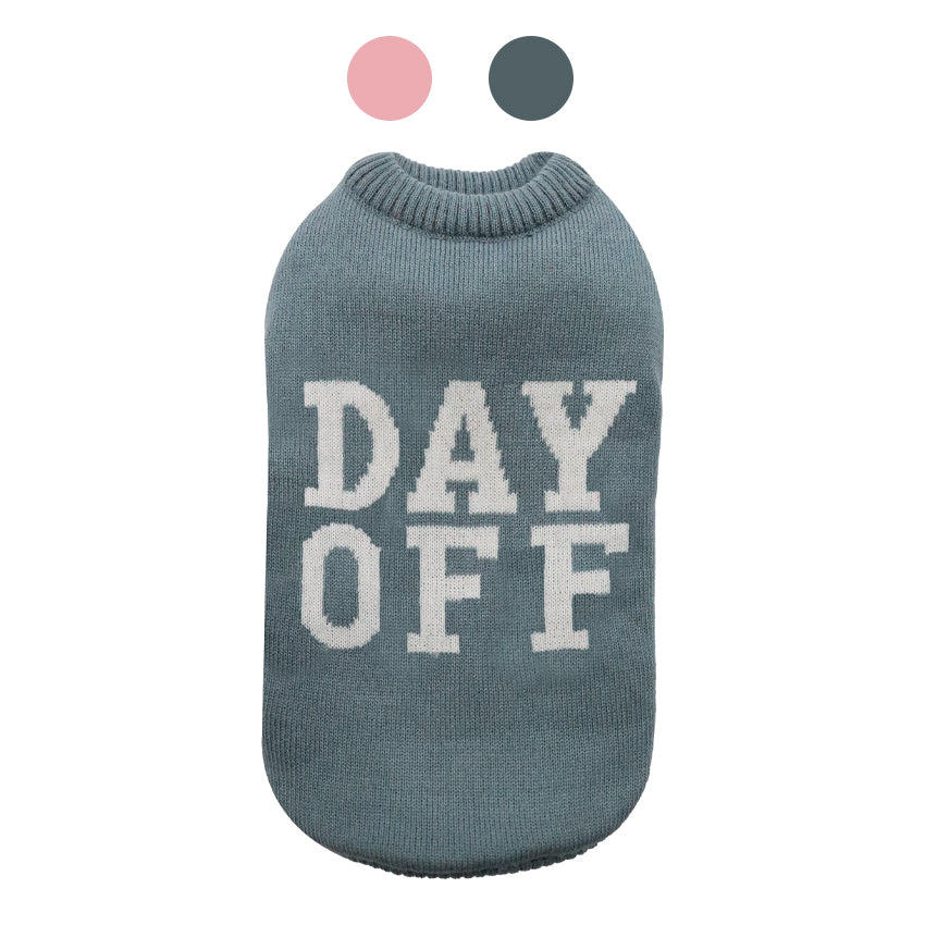 Day Off Dog Sweater – Elegance and Comfort for Every Occasion