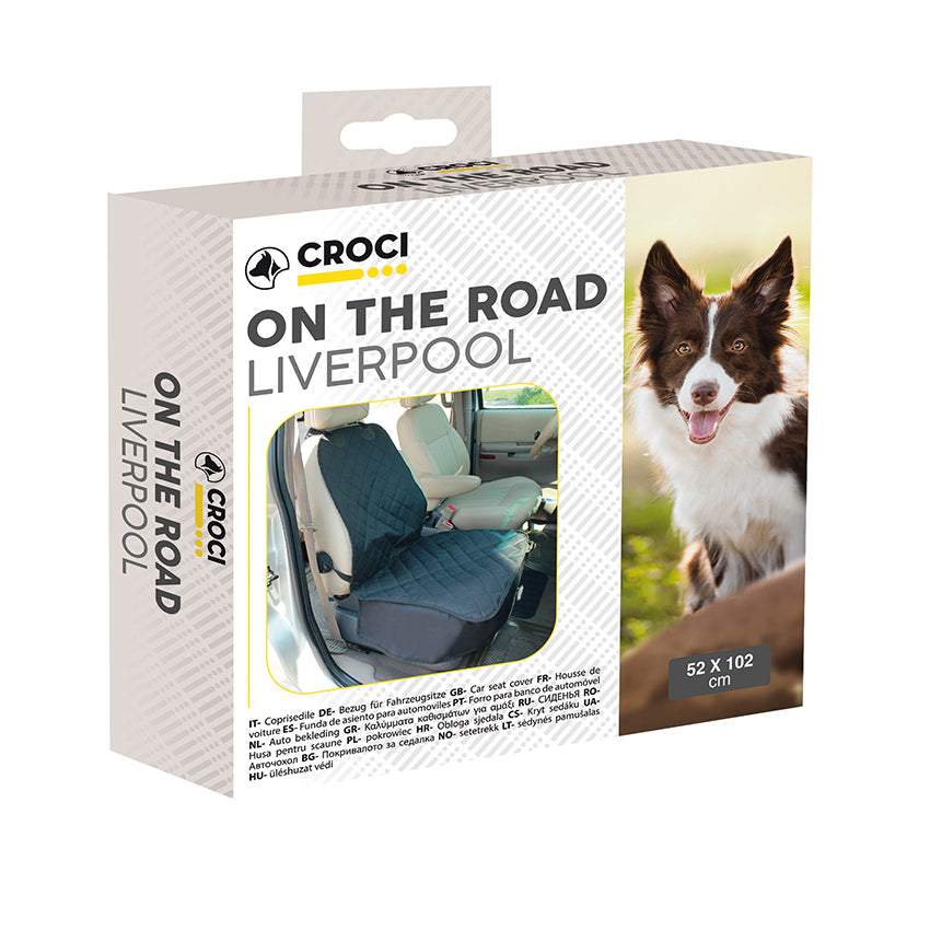 Single Dog Car Seat Cover - Liverpool