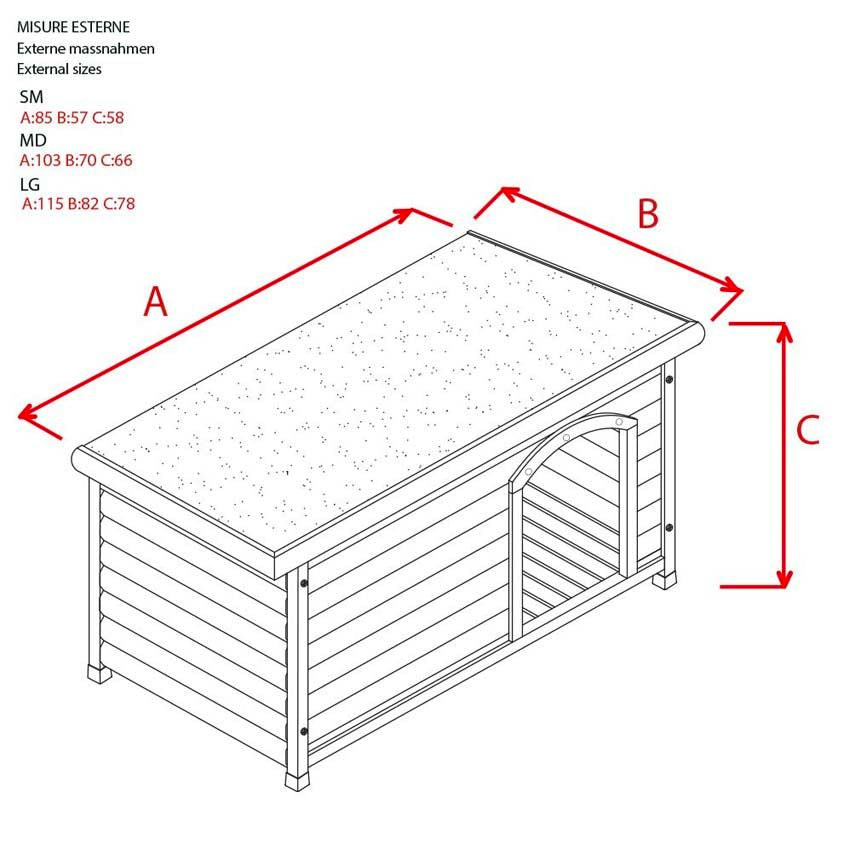 Cuccia per animali Shelter