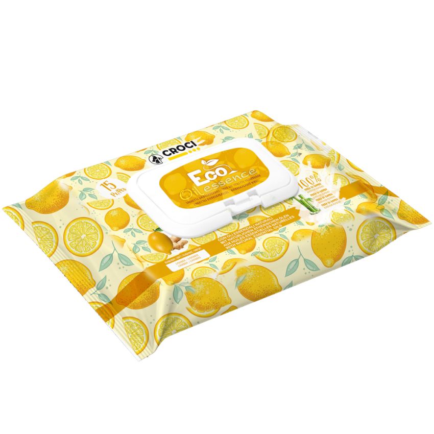 100% Bamboo wet wipes for dogs and cats - Oil Essence