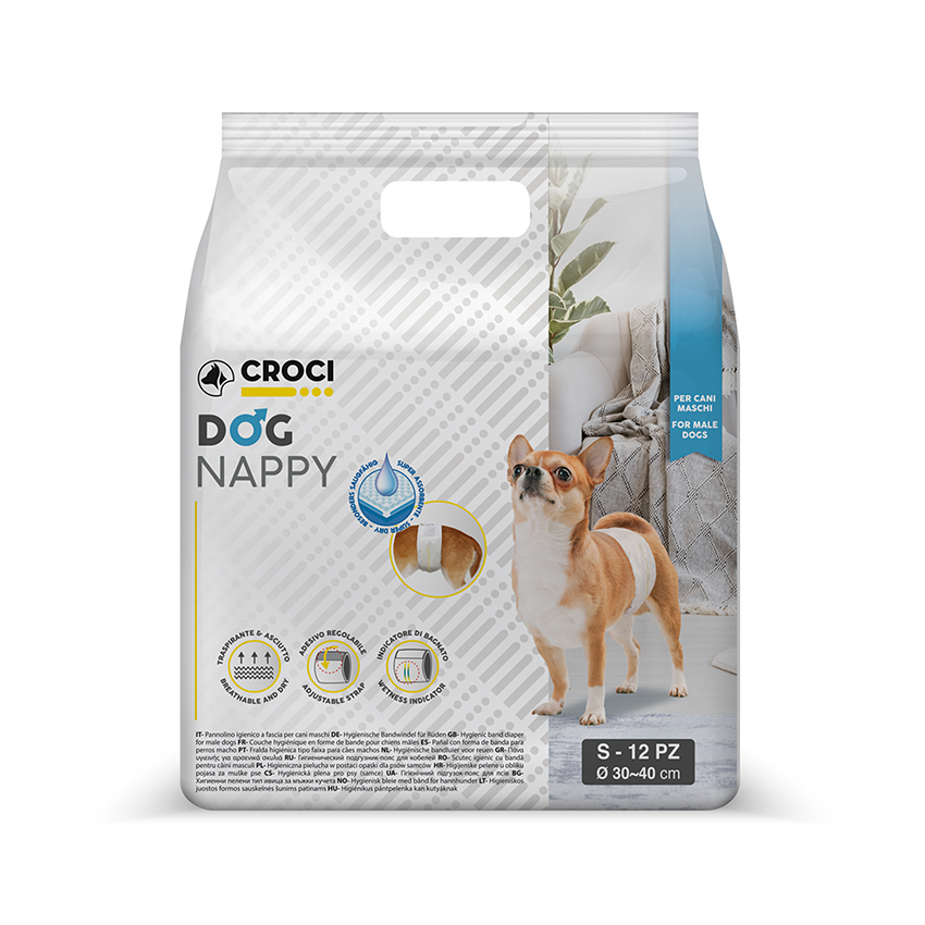 Bande d'hygiène pour chiens mâles - Dog Nappy