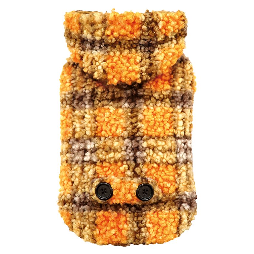 Felpa con cappuccio per cani Giallo
