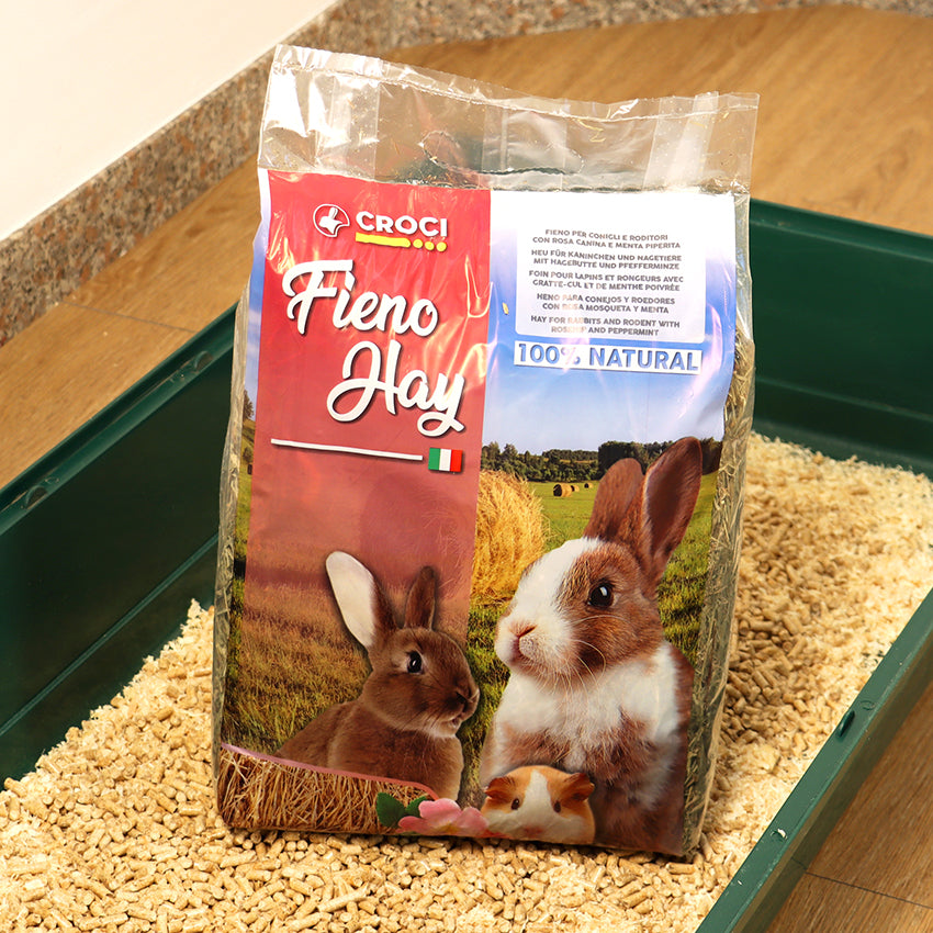 Hay for rabbits - Hay Rosehip and Mint
