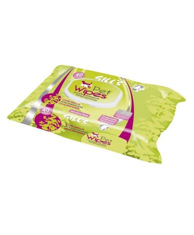 Wet wipes for dogs and cats 40 pcs - Gill's
