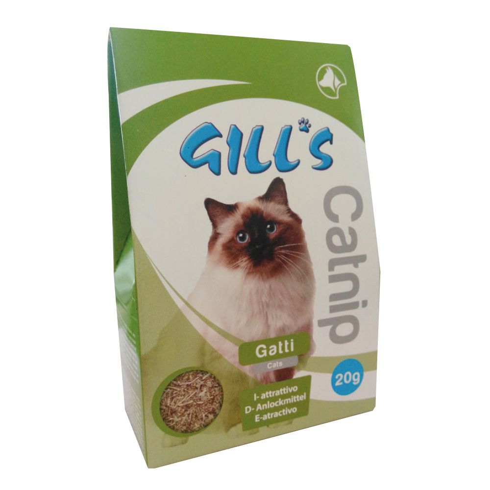 Bolsa de hierba gatera Gill's para gatos