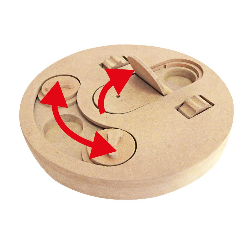 Intelligence game for dogs - Smart Toy Flip