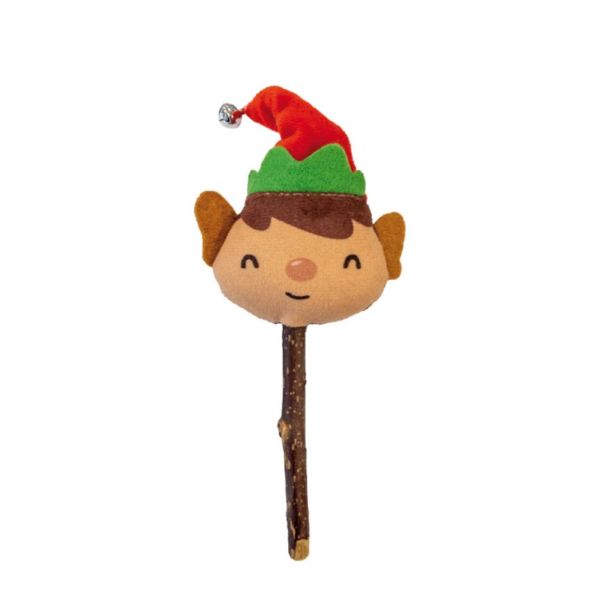 Katzenspielzeug aus Silvervine und Katzenminze – Weihnachten