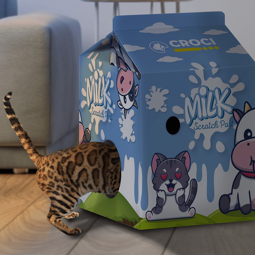 Graffiatoio per gatti Milk