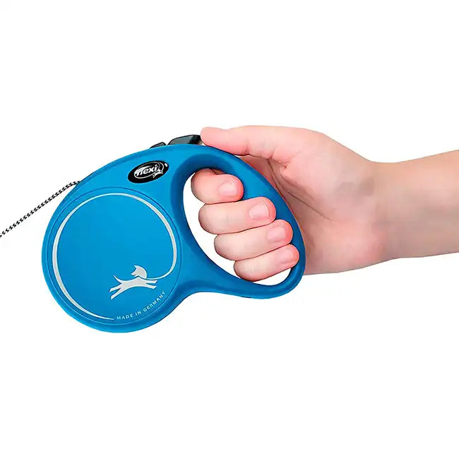 guinzaglio per cani classic cord blu