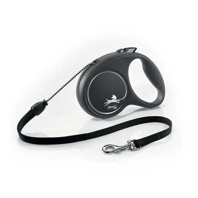 Guinzaglio Flexi Design Cord nero