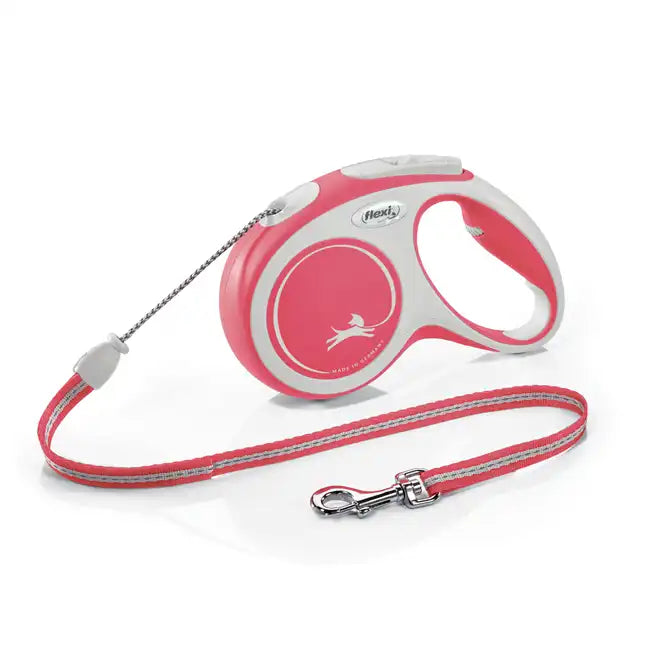 Guinzaglio Flexi New Comfort Cord Copertina rosso