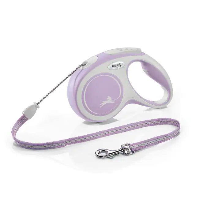 Guinzaglio Flexi New Comfort Cord Copertina rosa