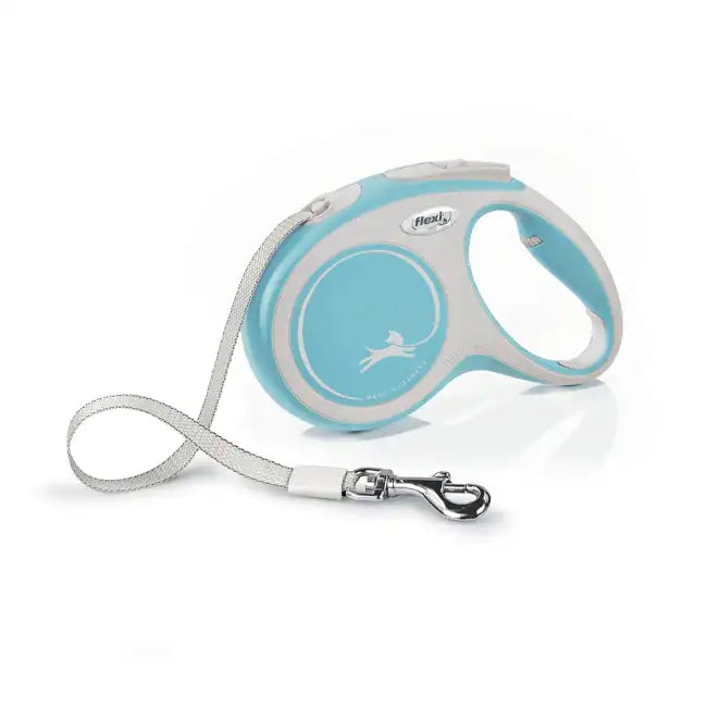 Guinzaglio Flexi New Comfort Tape Copertina azzurro