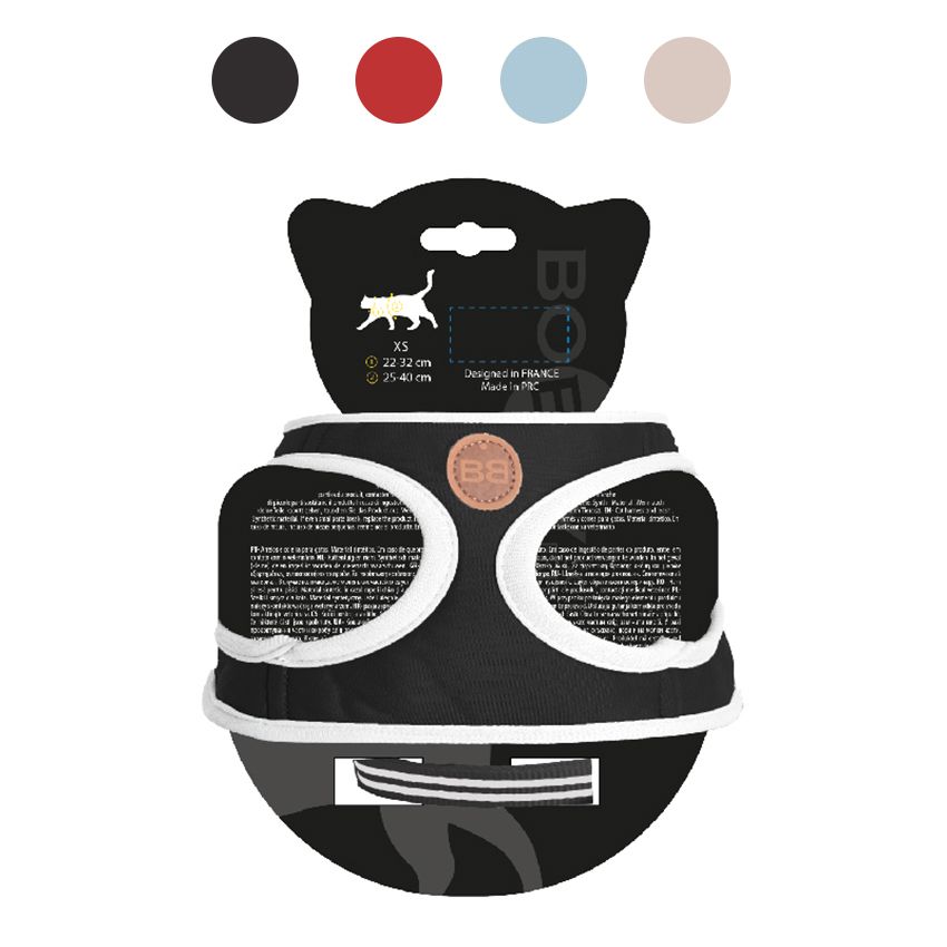 Guinzaglio gatto pettorina Bobby Stripe