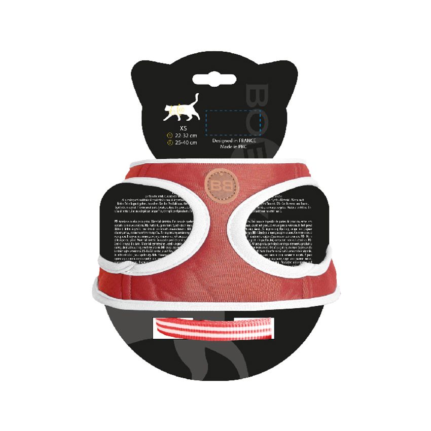 Bobby cat leash and harness - Stripe