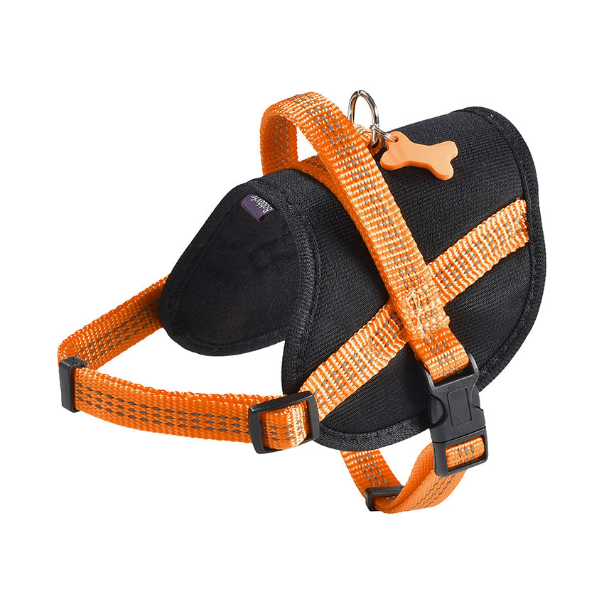 Pettorina Easy Safe per Cani Bobby con Medaglietta e Nylon Riflettente