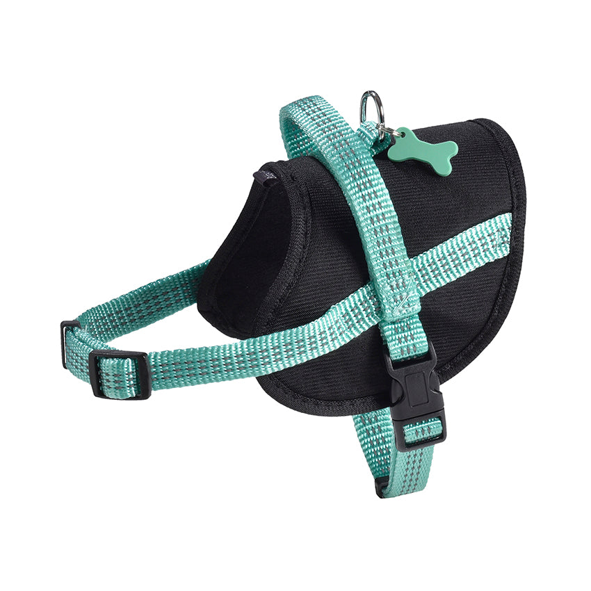 Pettorina Easy Safe per Cani Bobby con Medaglietta e Nylon Riflettente