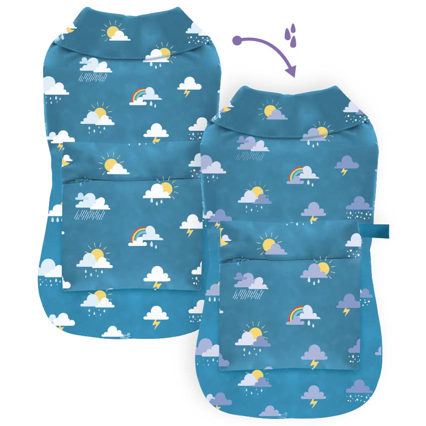 Impermeabile cane Cloud