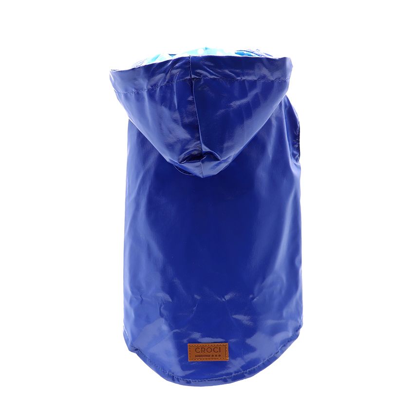 Raindrop Blue Raincoat for Pets