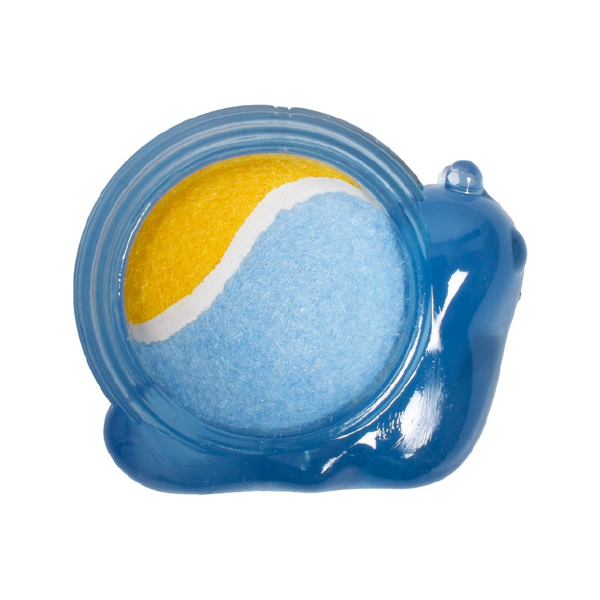 Jouet durable pour chiens avec balle de tennis remplaçable, idéal pour le rapport