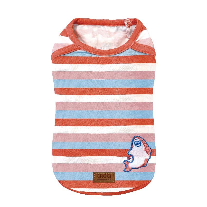 Maglia per cani Funny Shark