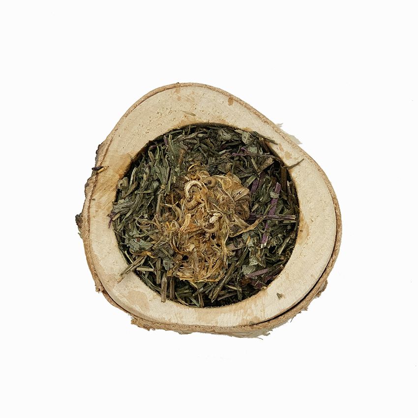 Mangime per conigli nani Woodchuck Pizza Vegetale Erbe