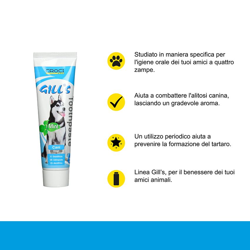 Minz-Hundezahnpasta – Gill's