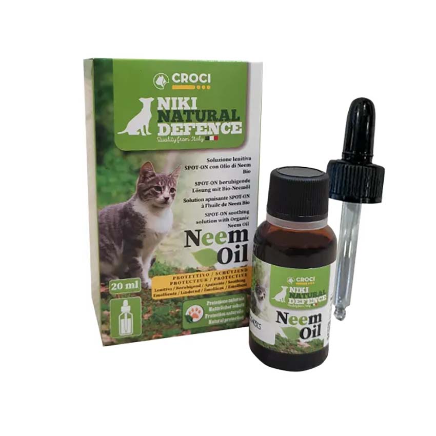 Olio di neem per gatti