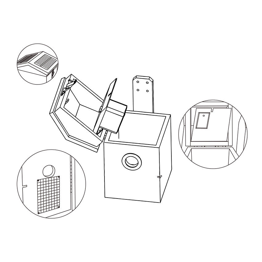 Nido Smart WiFi: nido para pájaros con cámara HD