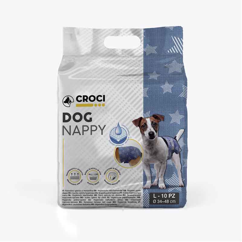 Pannolini per cani Dog Nappy Jeans