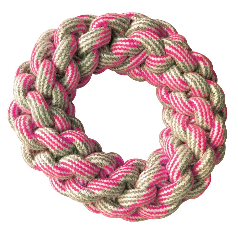 Rope dog toy - ring cotton