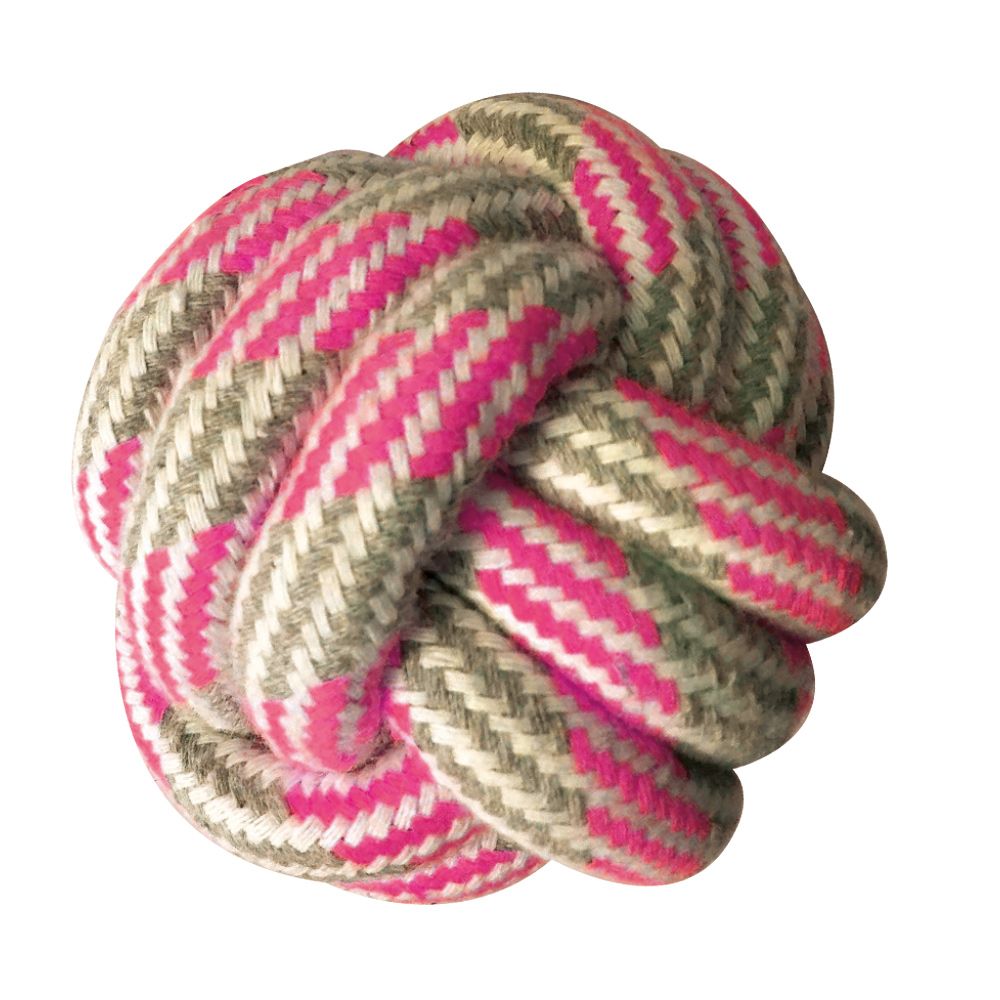 Rope dog ball - Pastel