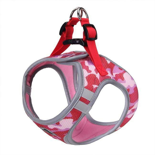 Pettorina cane cucciolo Reflective_Army_Pink