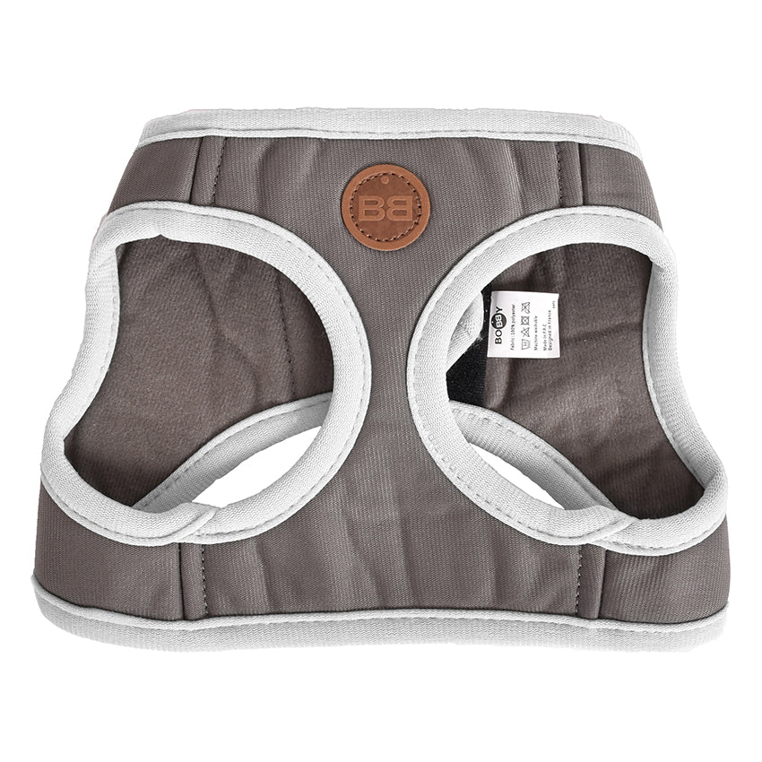 Pettorina cane piccola taglia Bobby Stripe Grigio