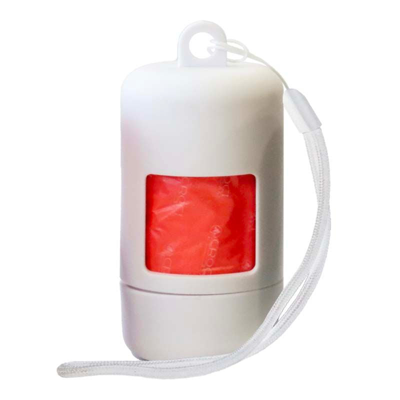 Porta sacchetti igienici per cani Jar Bianco