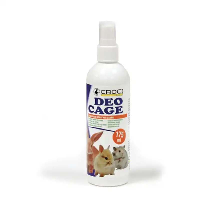 Deodorante Spray per casette e gabbie di roditori