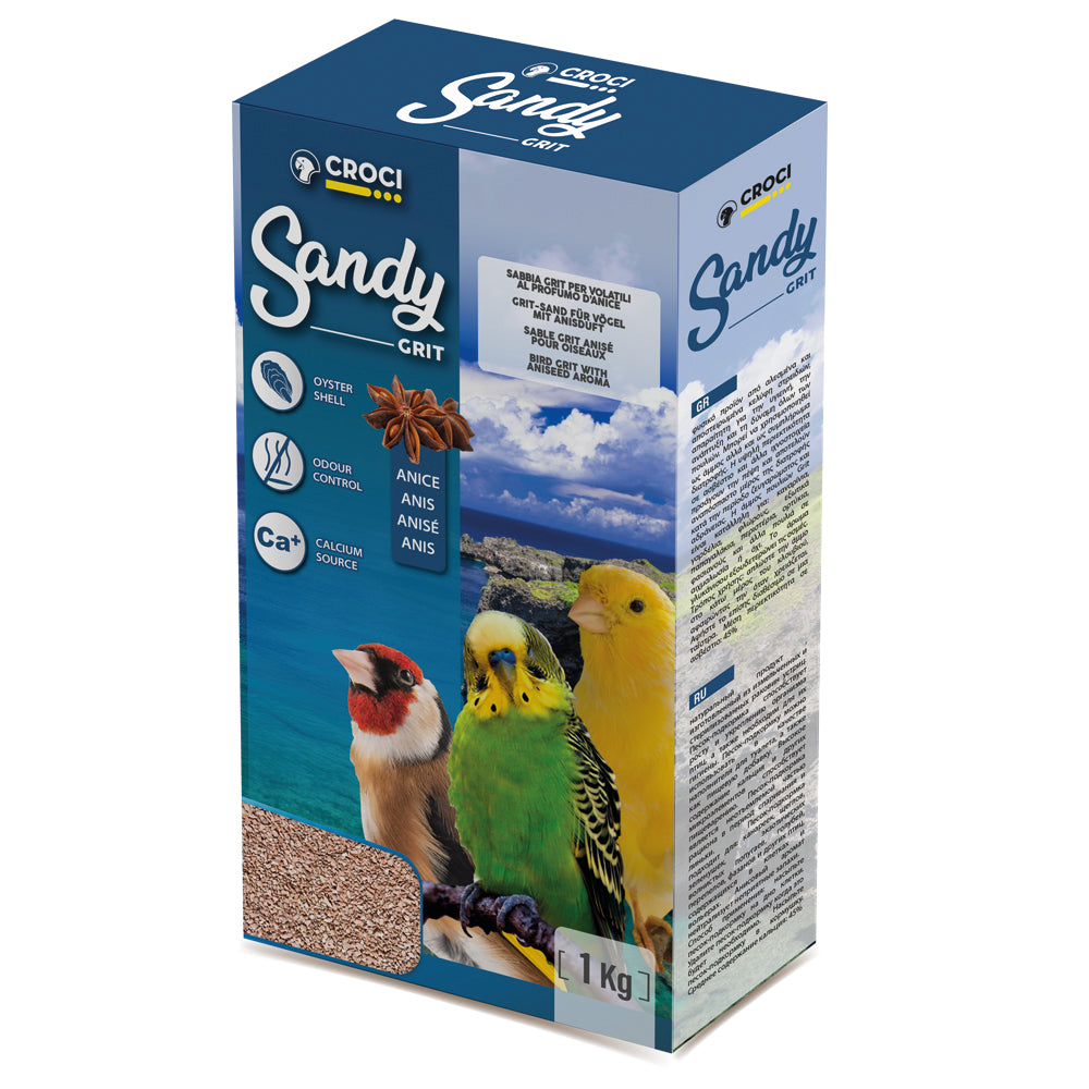 Sandvögel mit Sand