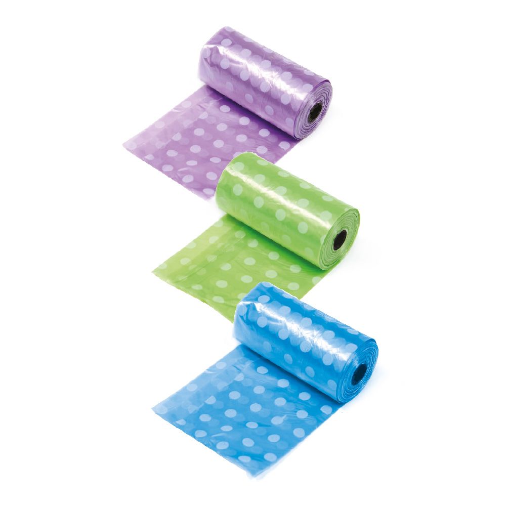 Dog hygiene bags - Polka dots