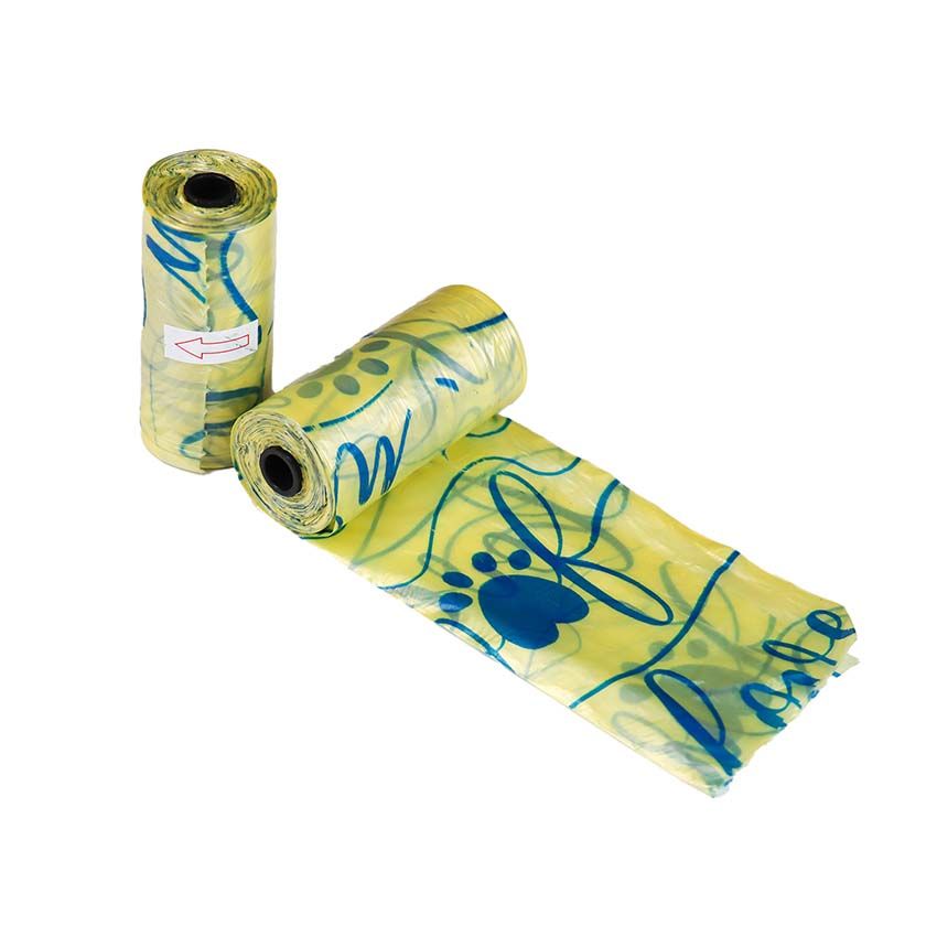 Sacchetti igienici per cani Baggy Giallo