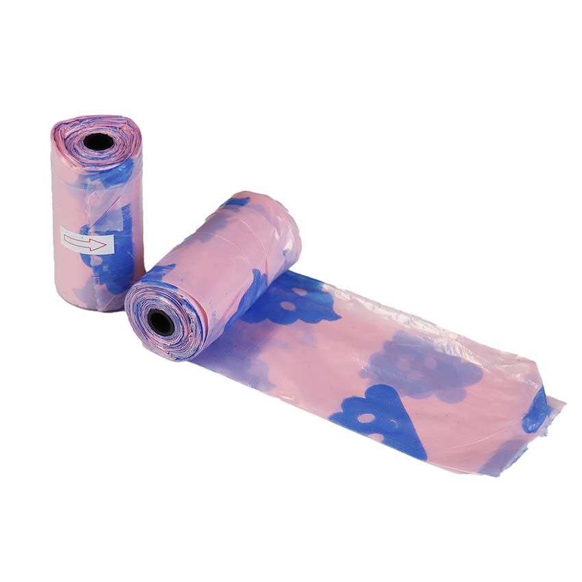 Sacchetti igienici per cani Baggy Rosa
