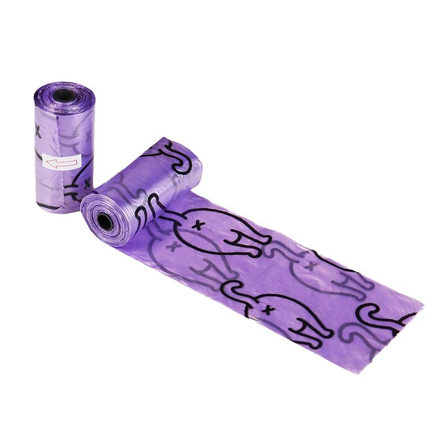Sacchetti igienici per cani Baggy Viola