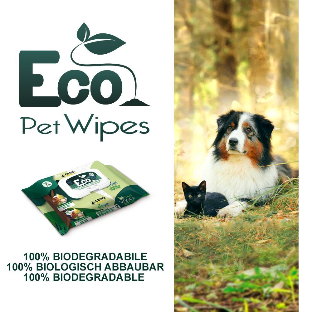 Salviette per cani Eco Pet Wipes