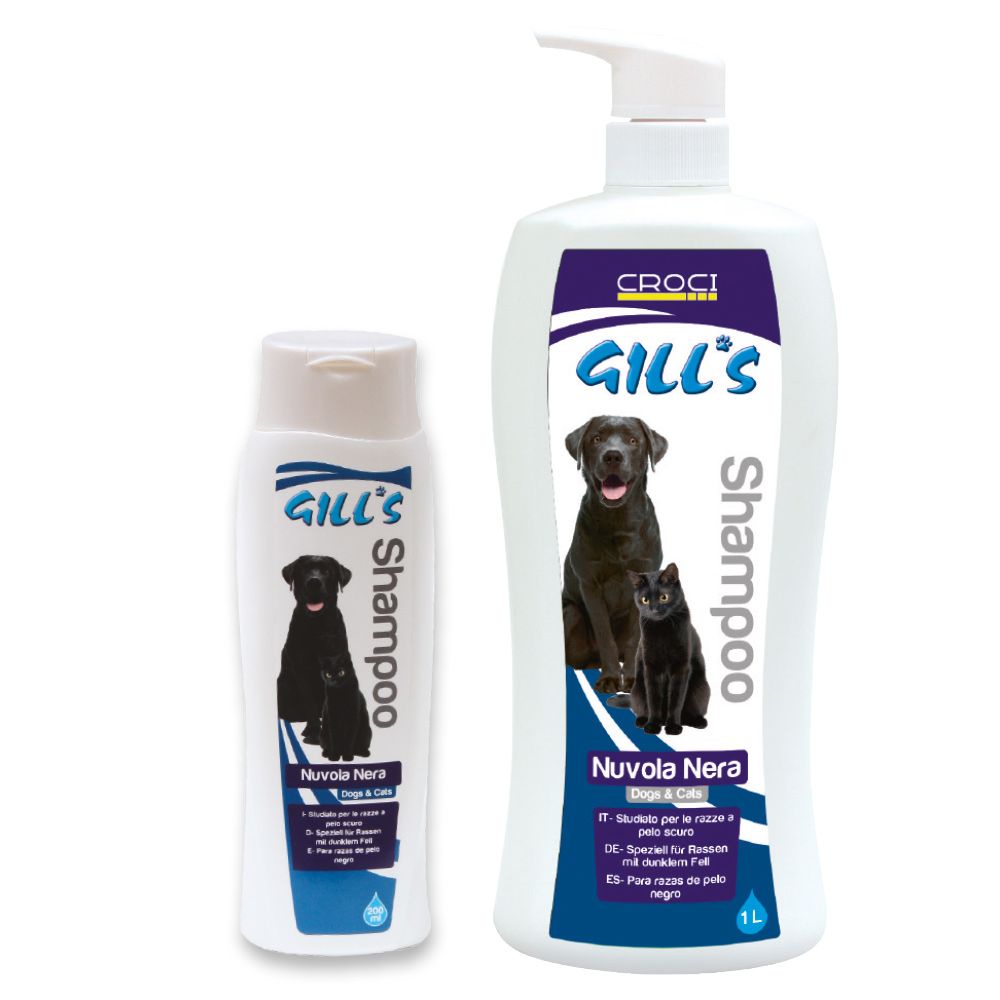 Shampoo for black haired dogs - Gill's Nuvola Nera 