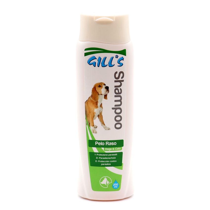 Shampoo per cane pelo raso Gills