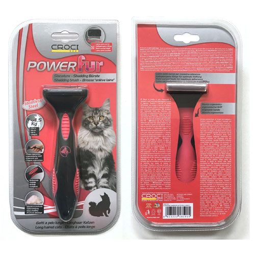 Powerfur Groomer for Long-Haired Cats