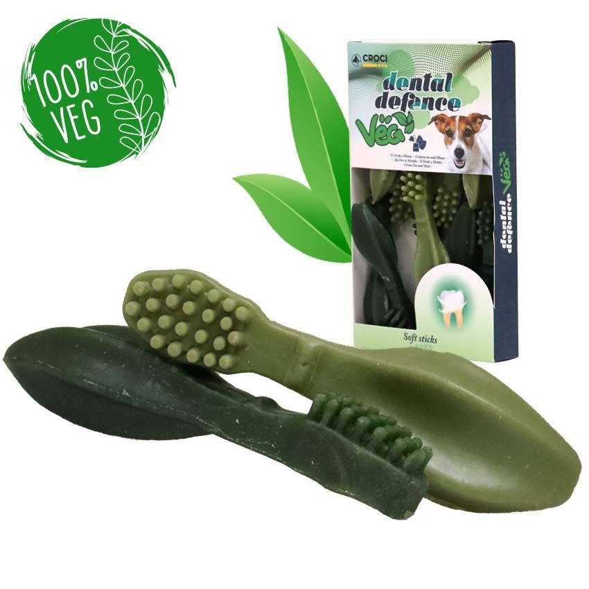 Green dog chew toothbrush hotsell