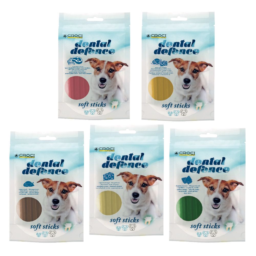 Snack per Cane Dental Defence Soft Sticks 4 pz