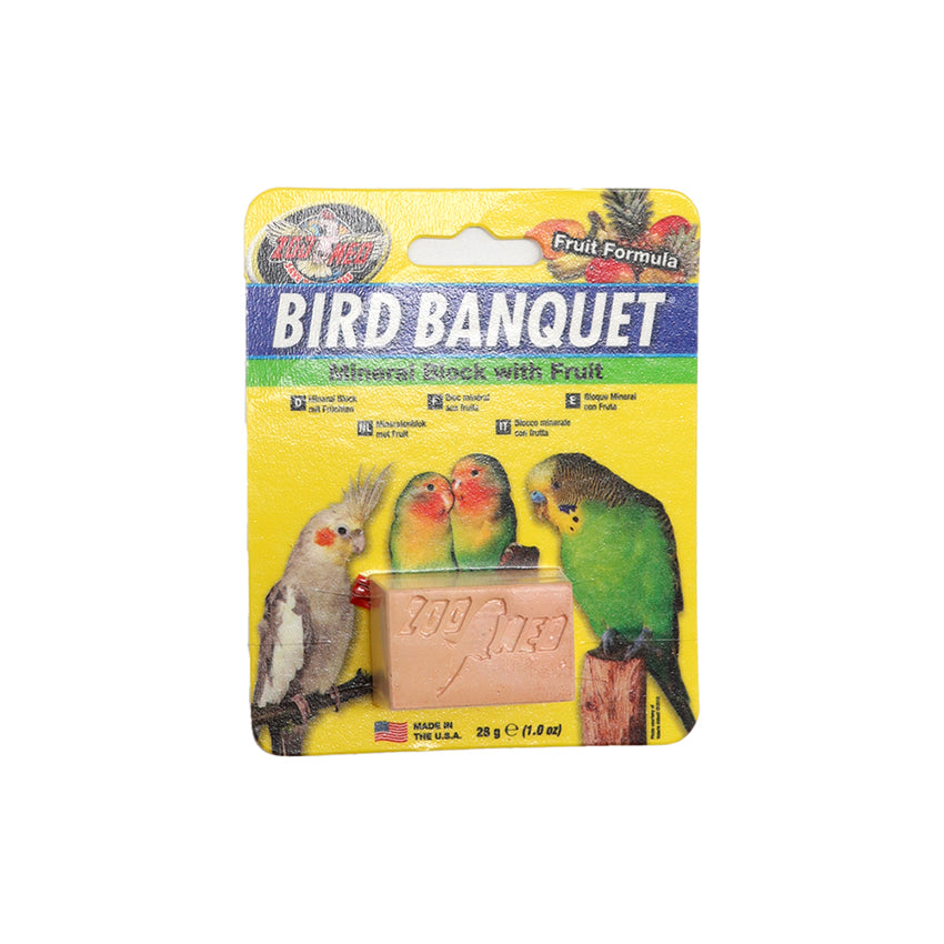 Zoo Med Bird Banquet Calcio con Frutta, Semi o Verdura per Uccelli